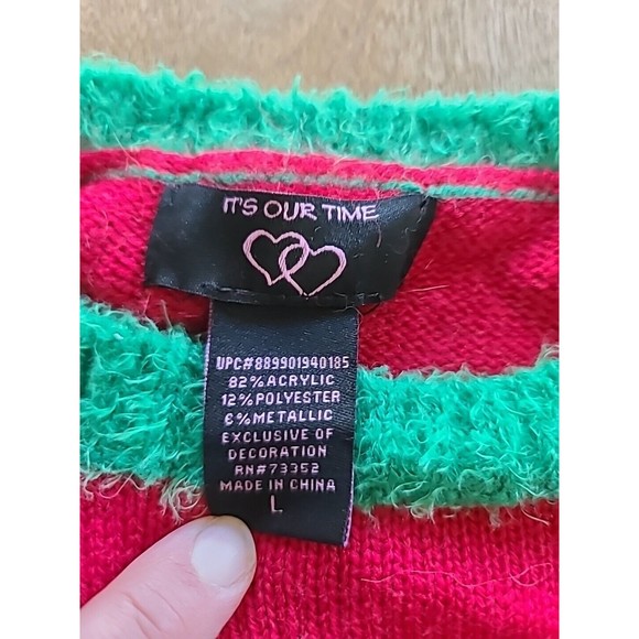 It's Our Time Christmas Cat Sweater - Picture 6 of 10